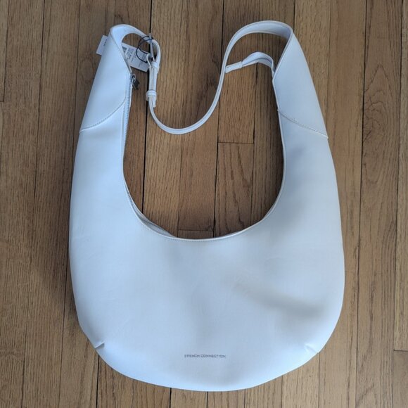 NWT French Connection Layla Half Moon Hobo Bag - Picture 1 of 7